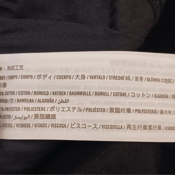 Hollister Jeans Womens 0 Short Black Distressed High Rise Super Skinny Denim - Picture 10 of 13